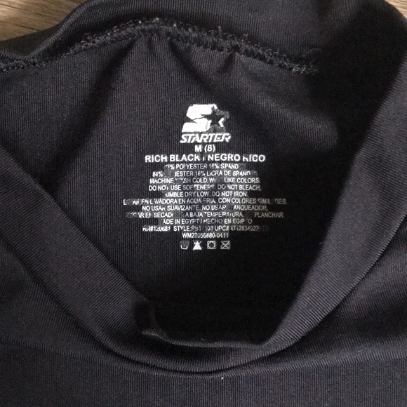 🔴 3 for $25 🔴 Black Starter Performance Long Sleeve Activewear Boys sz M (8) - Picture 3 of 4